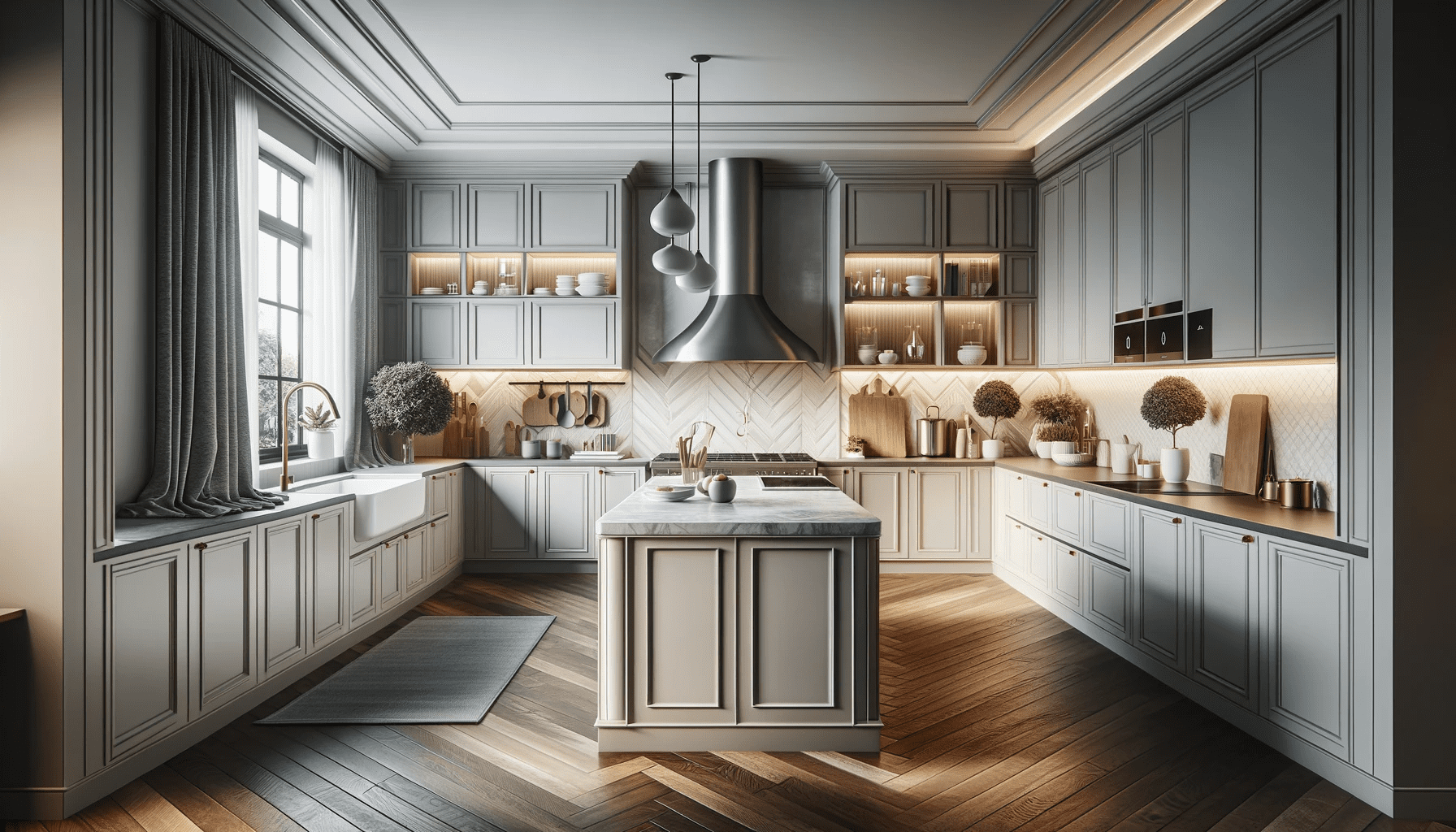 The Art of Matching Your Kitchen Worktops with Cabinetry